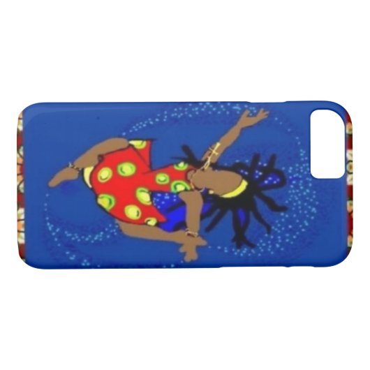 Telefoondraagtas van danser Case-Mate iPhone case (Achterkant (Horizontaal))