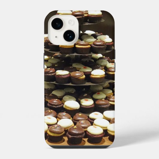 Telefoondraagtas van koekjes iPhone hoesje (Achterkant)