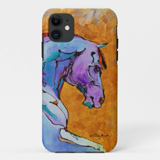 Telefoondraagtas van Lavender Stallion Case-Mate iPhone Case (Achterkant)