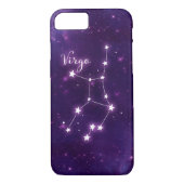Telefoondraagtas van Virgo Zodiac Constellation Case-Mate iPhone Case (Achterkant)