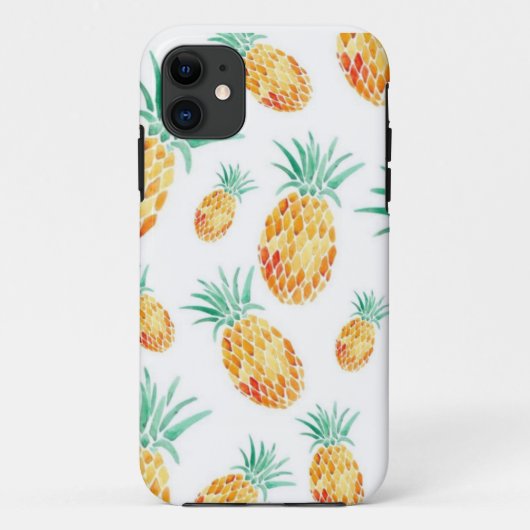 Telefoondraagtas voor ananas Case-Mate iPhone case (Achterkant)