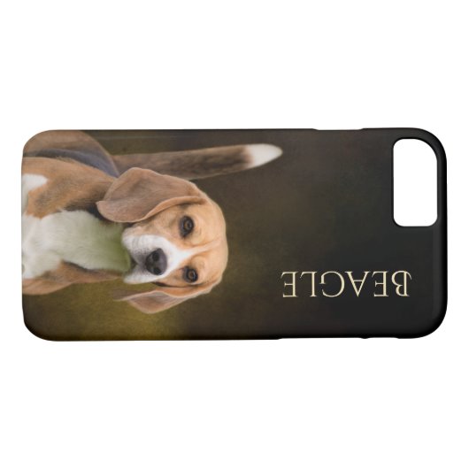 Telefoondraagtas voor beagle Case-Mate iPhone case (Achterkant (Horizontaal))