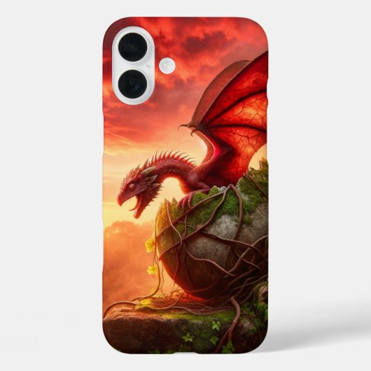 Telefoondraagtas voor dragon Case-Mate iPhone case (Achterkant)
