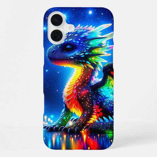 Telefoondraagtas voor dragon iPhone hoesje (Achterkant)