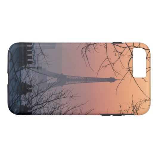 Telefoondraagtas voor Eiffel Tower Case-Mate iPhone Case (Achterkant (Horizontaal))