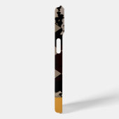 Telefoondraagtas voor foto-monogram koffie Case-Mate iPhone case (Achterkant / Rechts)