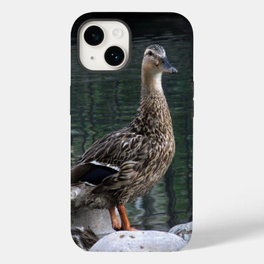 Telefoondraagtas voor Mallard Duck Case-Mate iPhone Case (Achterkant)
