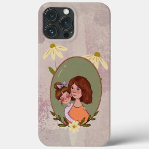 Telefoondraagtas voor moeder en kind ter illustrat Case-Mate iPhone case