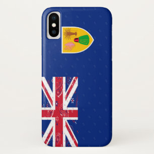 Telefoondraagtas voor Turks- en Caicos-vlag Case-Mate iPhone Case
