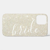 Telefoondraagtas - White Gold Fab bride