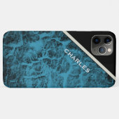 Telefoondraagtas "Wood Turquoise" Case-Mate iPhone Case (Achterkant (horizontaal))