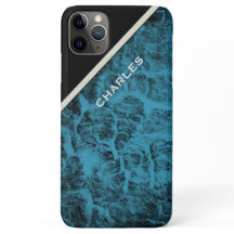 Telefoondraagtas "Wood Turquoise"