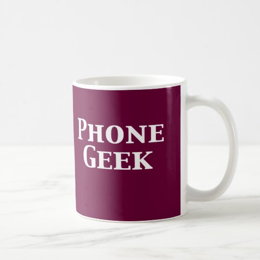 Telefoongeek cadeaus koffiemok (Rechts)