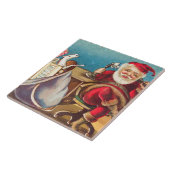 Telefoongesprek met Santa Phone Tegeltje (Zijkant)