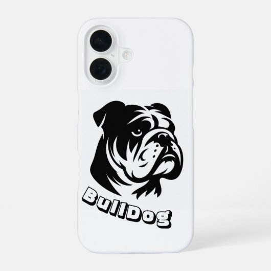 telefoongeval iPhone 16 hoesje (Achterkant)