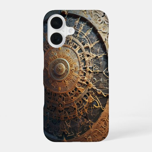 telefoongeval iPhone 16 hoesje (Achterkant)