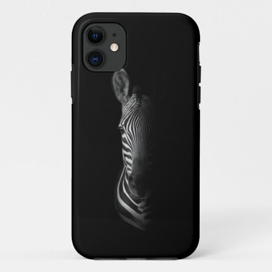 Telefoongeval met Zebra Case-Mate iPhone Case (Achterkant)