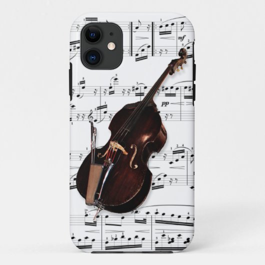 Telefoongeval. Muziek met dubbele bass en vel. Kie Case-Mate iPhone Case (Achterkant)