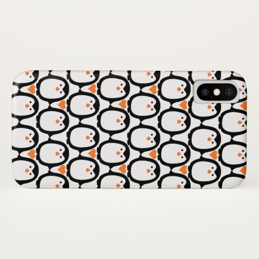 Telefoongevallen bij Penguin Love Case-Mate iPhone Case (Achterkant (horizontaal))