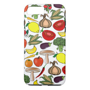 Telefoongevallen fornuizen en Veggies Case-Mate iPhone Case