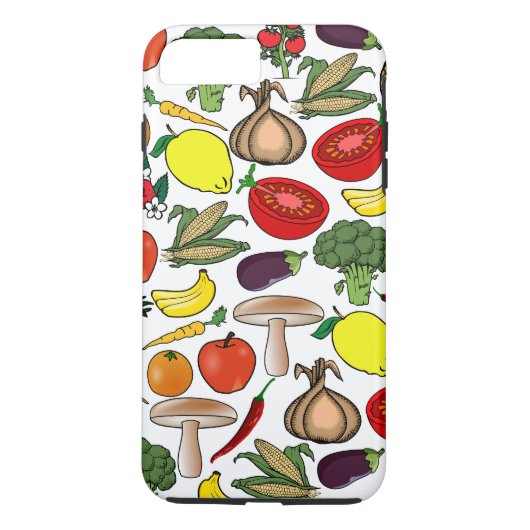 Telefoongevallen fornuizen en Veggies Case-Mate iPhone Case (Achterkant)