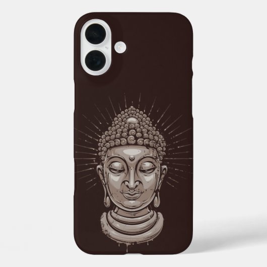 Telefoongevallen in Boeddha Illustratie Case-Mate iPhone Case (Achterkant)