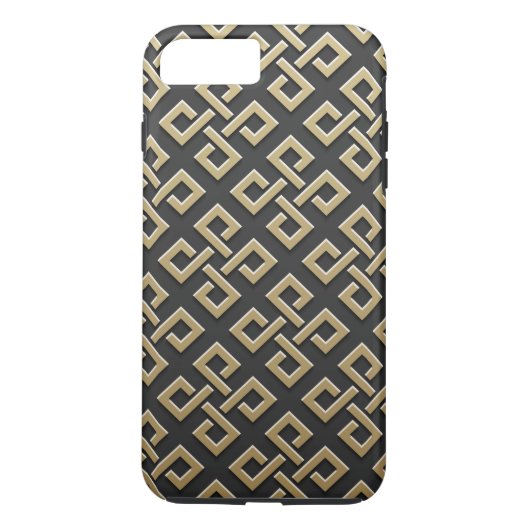 Telefoongevallen met Metallic Pattern Case-Mate iPhone Case (Achterkant)