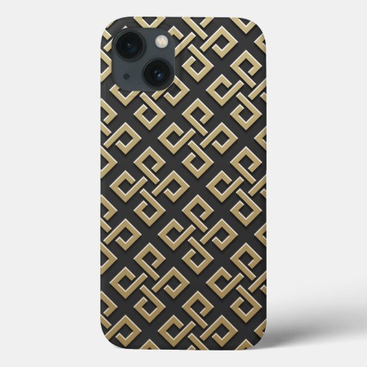 Telefoongevallen met Metallic Pattern Case-Mate iPhone Case (Achterkant)