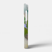 Telefoongevallen Psychedelic Pink Mint Monogram Case-Mate iPhone Case (Achterkant / Links)