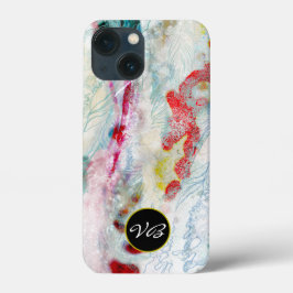 Telefoongevallen Psychedelic vorsty monogram Case-Mate iPhone Case