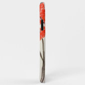 Telefoongevallen rode papavervelden Case-Mate iPhone case (Achterkant/rechts)