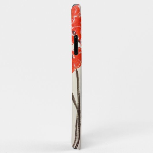 Telefoongevallen rode papavervelden Case-Mate iPhone case (Achterkant/rechts)