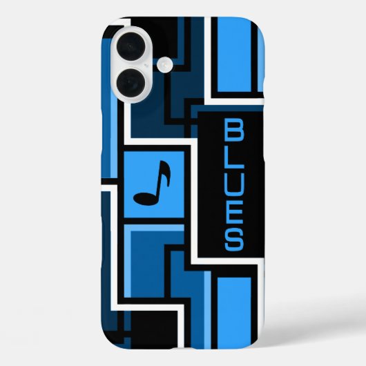 Telefoongevallen voor Blues Music Case-Mate iPhone Case (Achterkant)