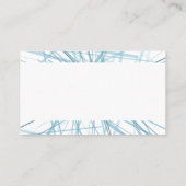 Telefoonhardwarepictogram | Abstracte lijnen Visitekaartje (Achterkant)