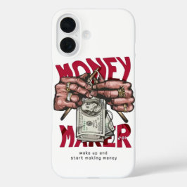telefoonhoes geldmaker iPhone 16 hoesje