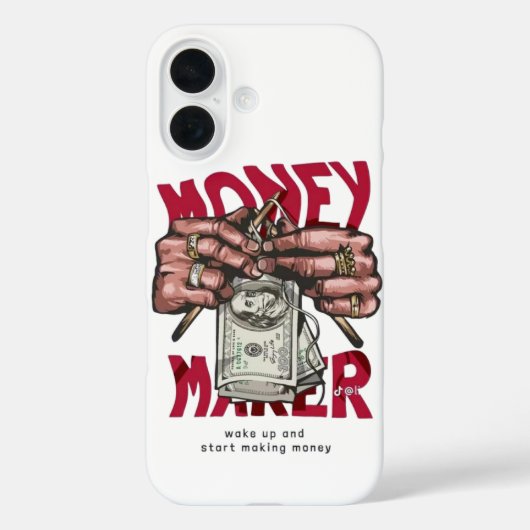 telefoonhoes geldmaker Case-Mate iPhone case (Achterkant)
