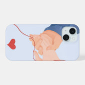 Telefoonhoes iPhone 15 Case (Achterkant horizontaal)