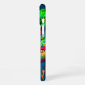 Telefoonhoes met drakengezicht iPhone hoesje (Linkerkant)
