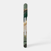 Telefoonhoes met groen marmeren patroon ontwerp iPhone 16 hoesje (Rechterkant)