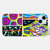  telefoonhoes met meerdere patronen Case-Mate iPhone case (Achterkant (horizontaal))