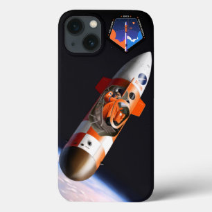 Telefoonhoes met Spica Mission Patch en astronaut Case-Mate iPhone Case
