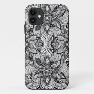Telefoonhoes met zwart en wit patroon Case-Mate iPhone case