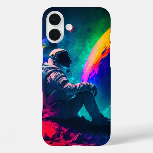 Telefoonhoes voor astronauten Case-Mate iPhone case (Achterkant)
