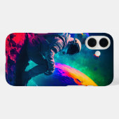 Telefoonhoes voor astronauten Case-Mate iPhone case (Achterkant (horizontaal))