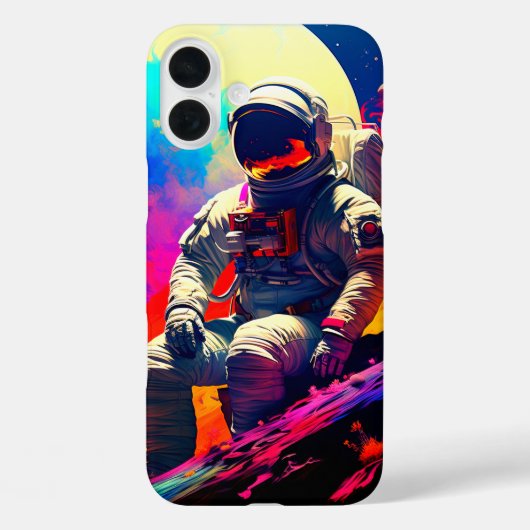 Telefoonhoes voor astronauten Case-Mate iPhone case (Achterkant)