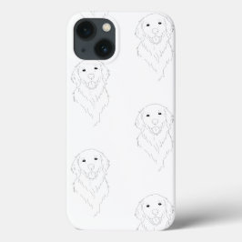 Telefoonhoes voor Golden retriever liefhebbers Case-Mate iPhone Case