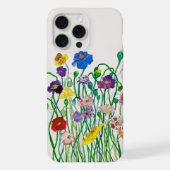 Telefoonhoesje Apple Pro Max Wild Poppies iPhone Hoesje (Achterkant)