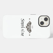 Telefoonhoesje bang voor me iPhone hoesje (Achterkant horizontaal)