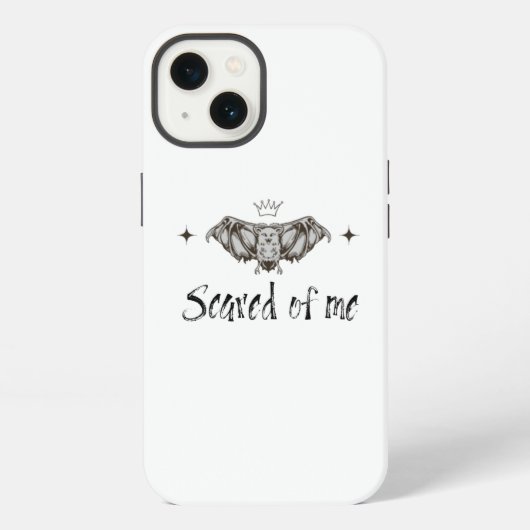 Telefoonhoesje bang voor me iPhone hoesje (Achterkant)