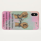 Telefoonhoesje/Behang met vrijheid Case-Mate iPhone Case (Achterkant (horizontaal))